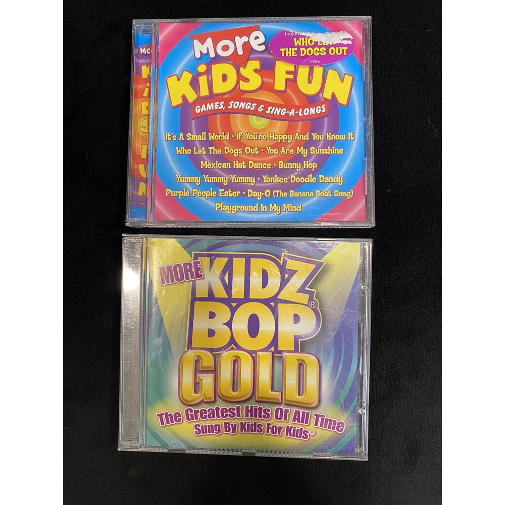 Kidz Bop Gold CD 2006 More Kids Fun 2001 CD